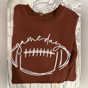 Game day sweater